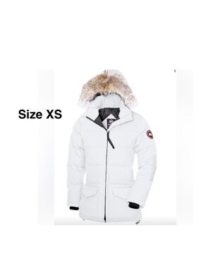 CANADA GOOSE Solaris Parka SIZE XS IN WHITE ⭐️⭐️⭐️⭐️